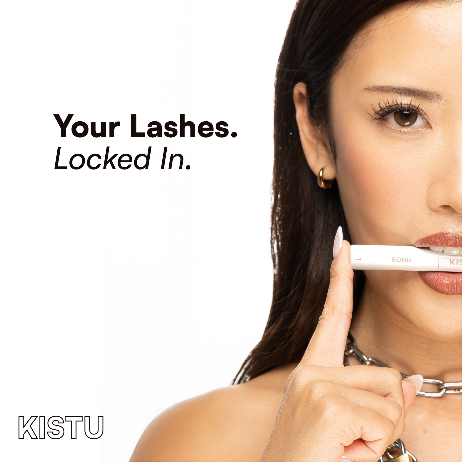 KISTU Mobile Hero - Your Lashes. Locked In.