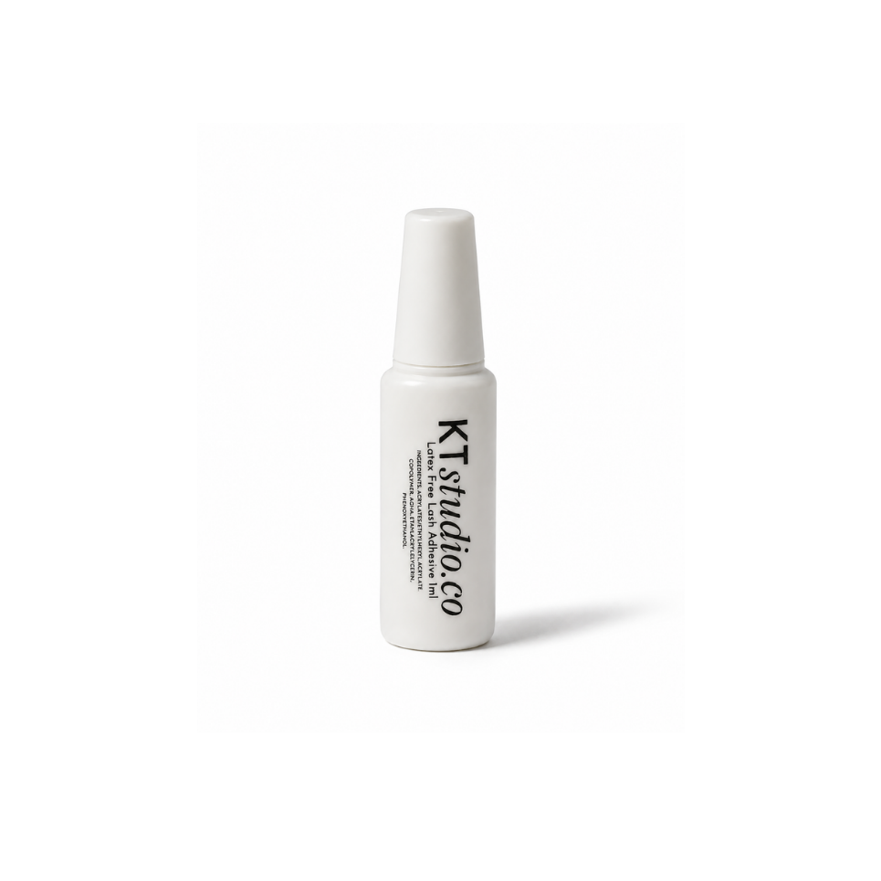 KISTU 1ml single-use lash glue 10 pack for touch-ups and on-the-go