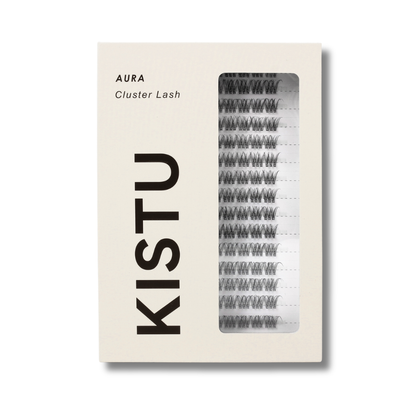KISTU Aura cluster lashes, subtle natural definition and lift