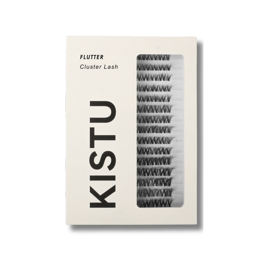 KISTU Flutter everyday cluster lashes, soft wispy light-to-medium volume