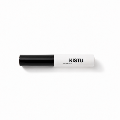 KISTU Lash Lock Brush Bond lash adhesive tube on white background