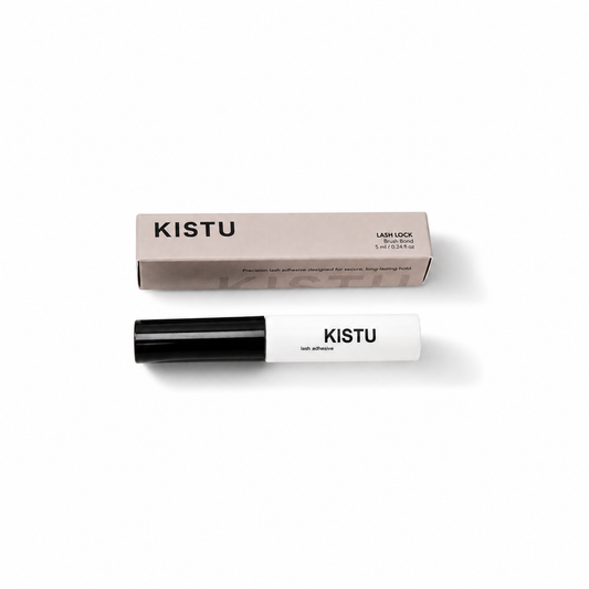 KISTU Lash Lock Brush Bond lash adhesive with brush-tip applicator