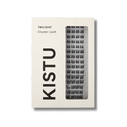 KISTU Twilight cluster lashes, light-to-medium buildable definition